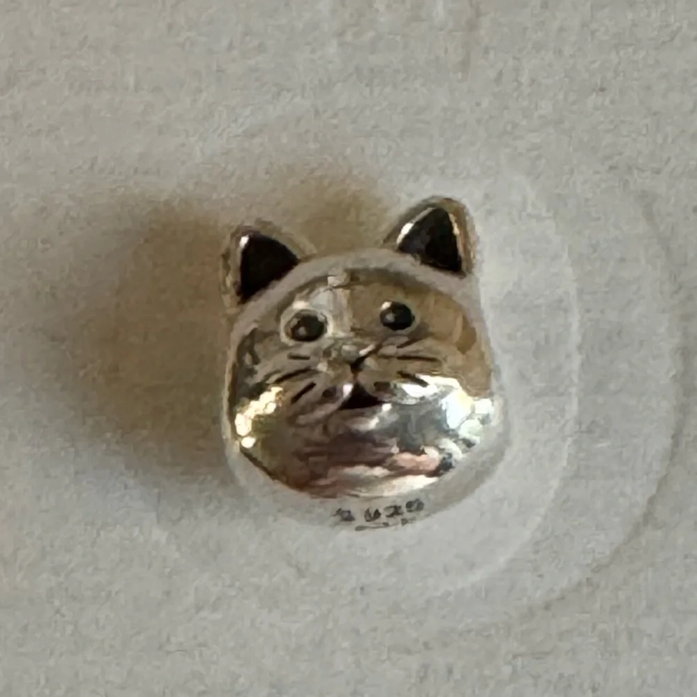 πββ¬ Authentic Pandora Curious Cat Charm - Picture 3 of 9